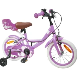 vidaXL Kinderfiets 12 Inch voor 2-4 jaar oud Paars
