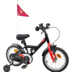 vidaXL Kinderfiets 12 Inch voor 2-4 jaar oud Zwart