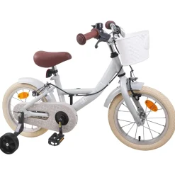 vidaXL Kinderfiets 12 Inch voor 2-4 jaar oud Lichtgrijs