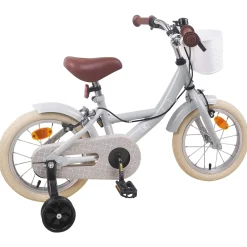 vidaXL Kinderfiets 12 Inch voor 2-4 jaar oud Lichtgrijs
