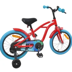 vidaXL Kinderfiets 16 Inch voor 4-6 jaar oud Rood