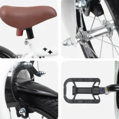 vidaXL Kinderfiets 12 Inch voor 2-4 jaar oud Wit