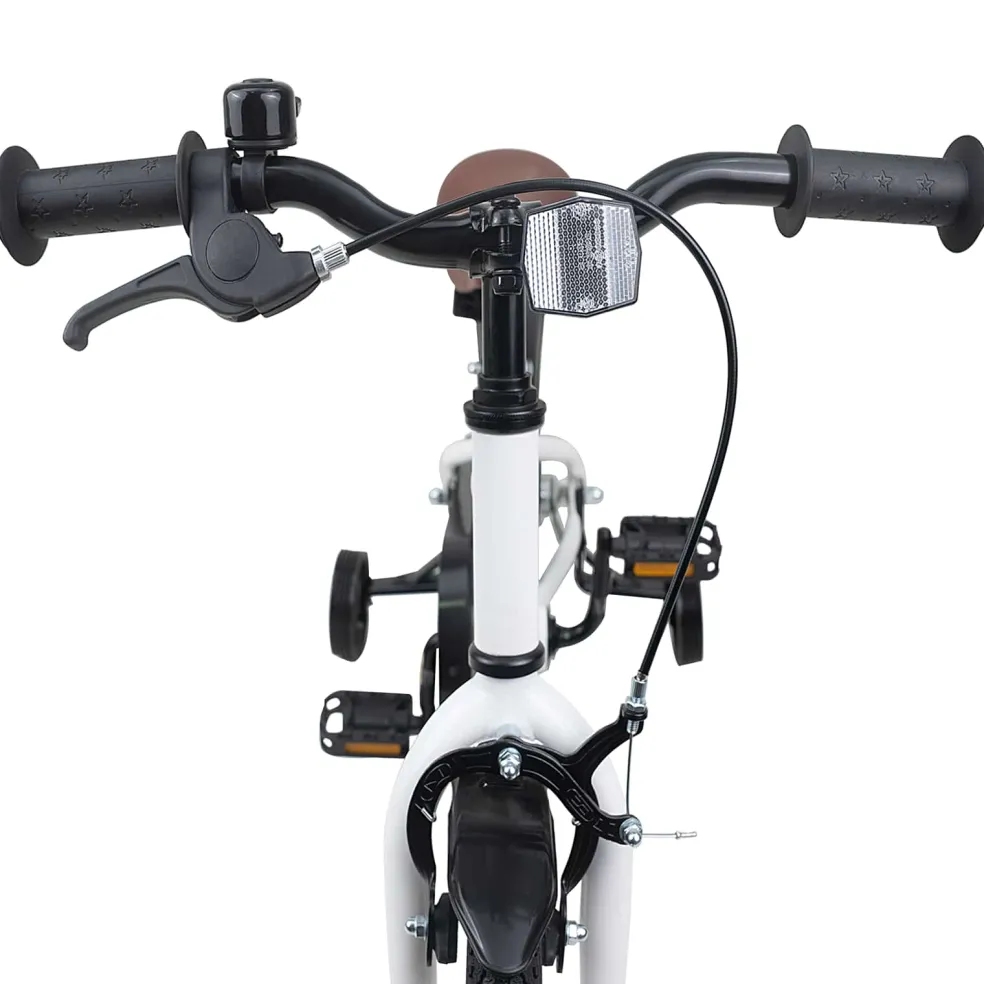 vidaXL Kinderfiets 12 Inch voor 2-4 jaar oud Wit