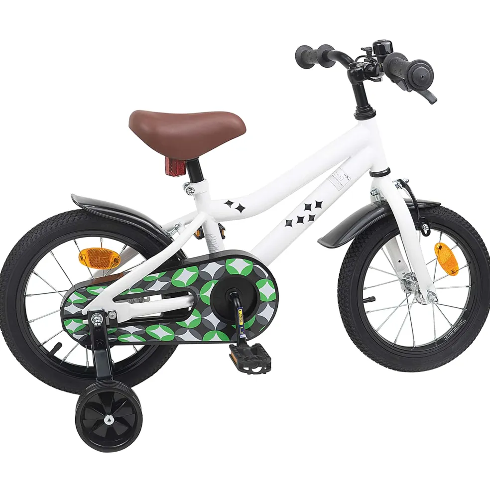 vidaXL Kinderfiets 12 Inch voor 2-4 jaar oud Wit