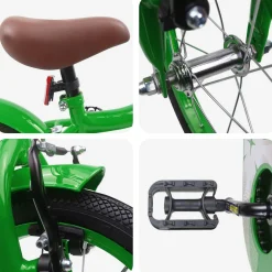 vidaXL Kinderfiets 12 Inch voor 2-4 jaar oud Groen