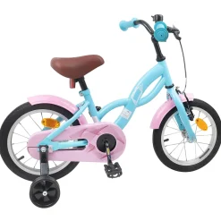vidaXL Kinderfiets 12 Inch voor 2-4 jaar oud Lichtblauw