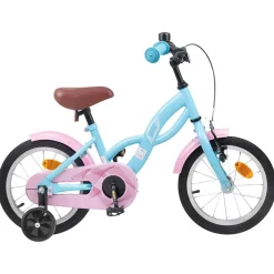 vidaXL Kinderfiets 12 Inch voor 2-4 jaar oud Lichtblauw