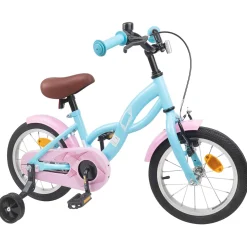 vidaXL Kinderfiets 12 Inch voor 2-4 jaar oud Lichtblauw