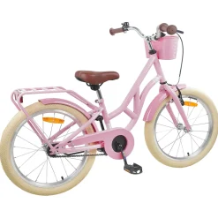 vidaXL Kinderfiets 24 Inch voor 8-12 jaar oud Lichtroze