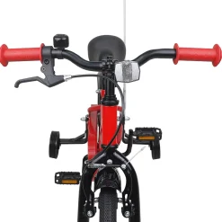 vidaXL Kinderfiets 12 Inch voor 2-4 jaar oud Rood