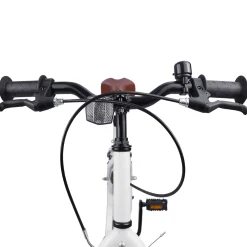 vidaXL Kinderfiets 18 Inch voor 5-7 jaar wit