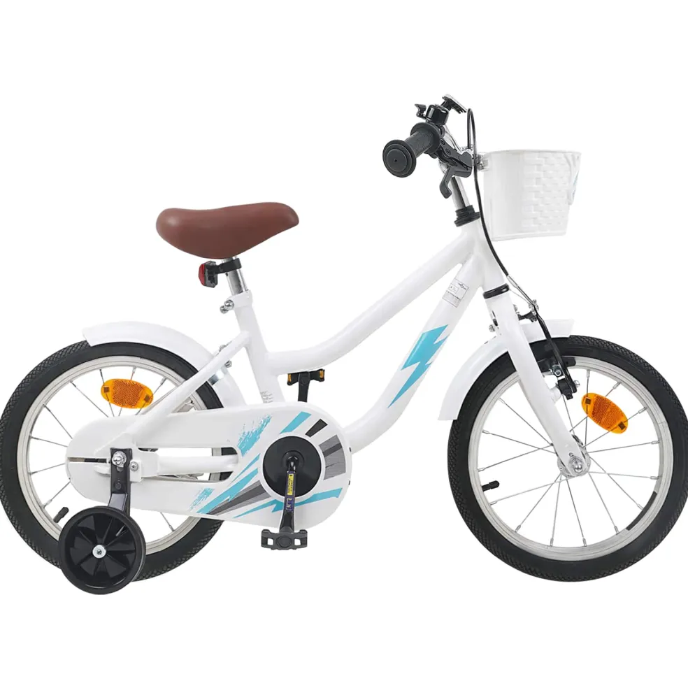 vidaXL Kinderfiets 12 Inch voor 2-4 jaar oud Wit