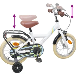 vidaXL Kinderfiets 12 Inch voor 2-4 jaar oud Lichtblauw