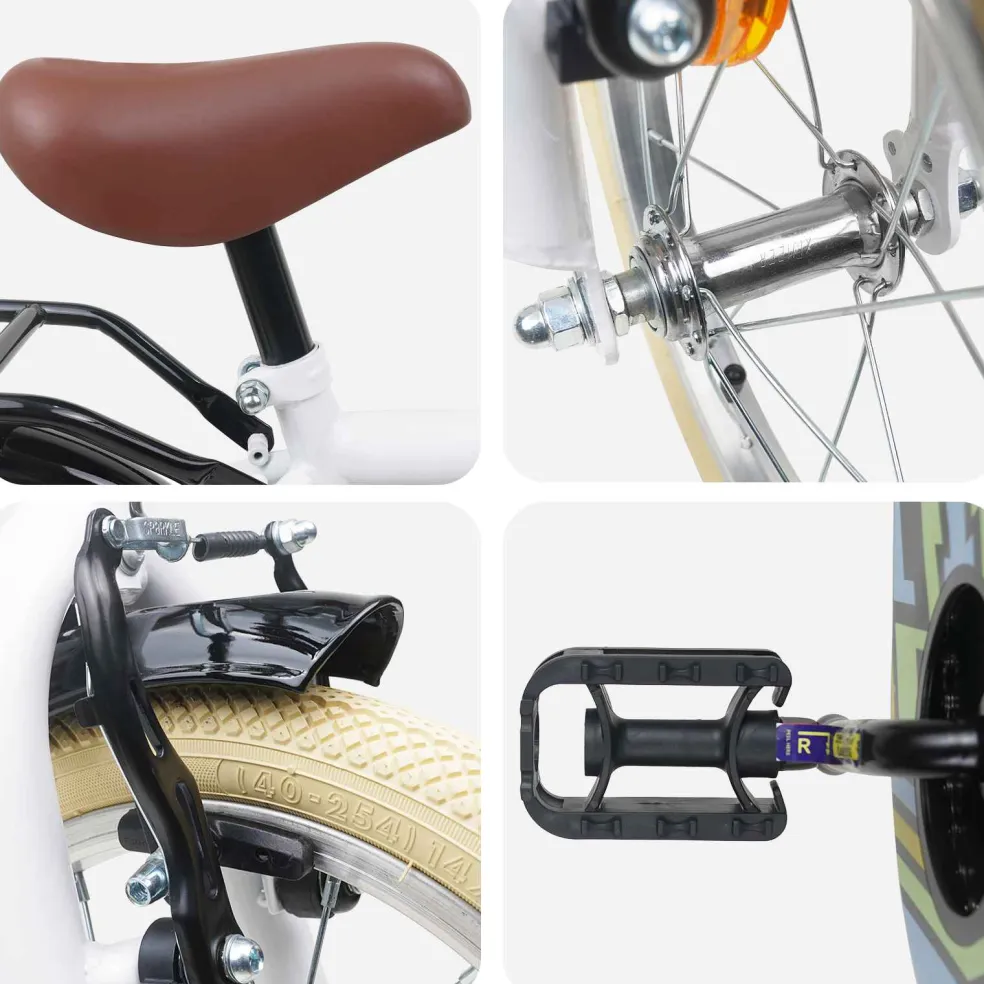 vidaXL Kinderfiets 12 Inch voor 2-4 jaar oud Lichtblauw