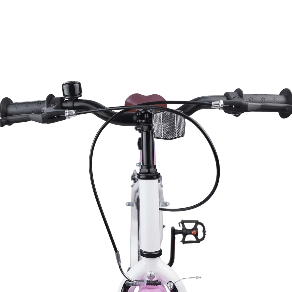 vidaXL Kinderfiets 16 Inch voor 4-6 jaar oud Zwart