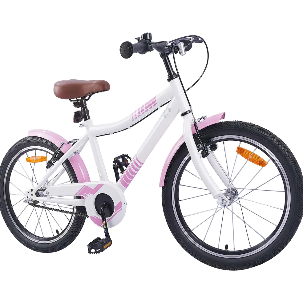vidaXL Kinderfiets 16 Inch voor 4-6 jaar oud Zwart