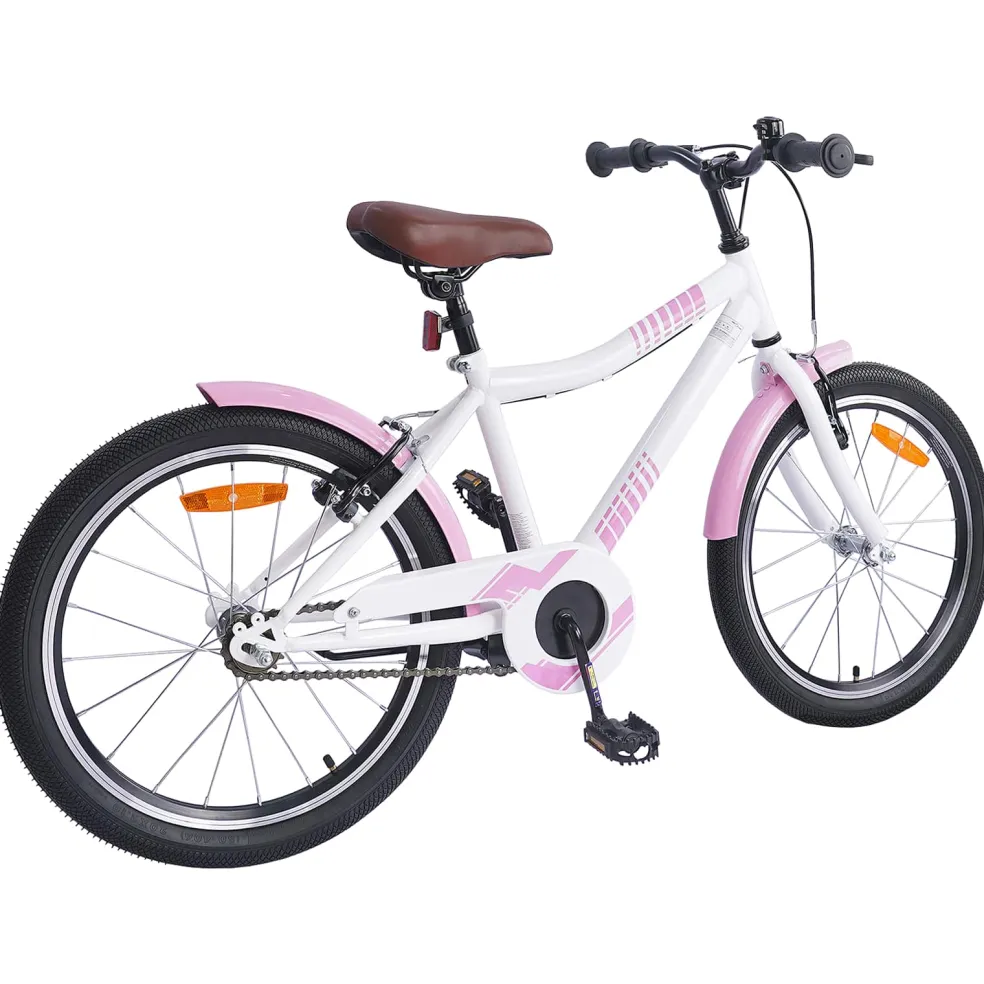 vidaXL Kinderfiets 16 Inch voor 4-6 jaar oud Zwart