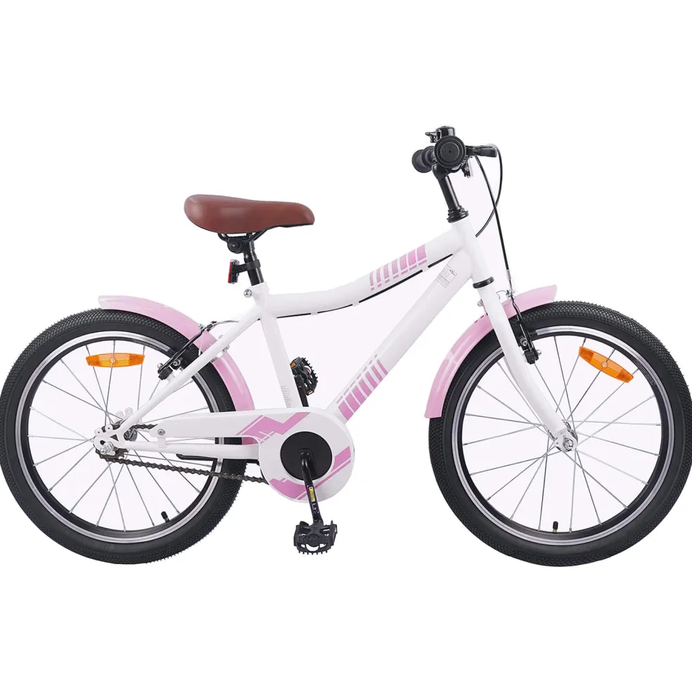 vidaXL Kinderfiets 16 Inch voor 4-6 jaar oud Zwart