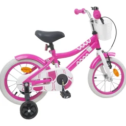 vidaXL Kinderfiets 12 Inch voor 2-4 jaar oud Roze