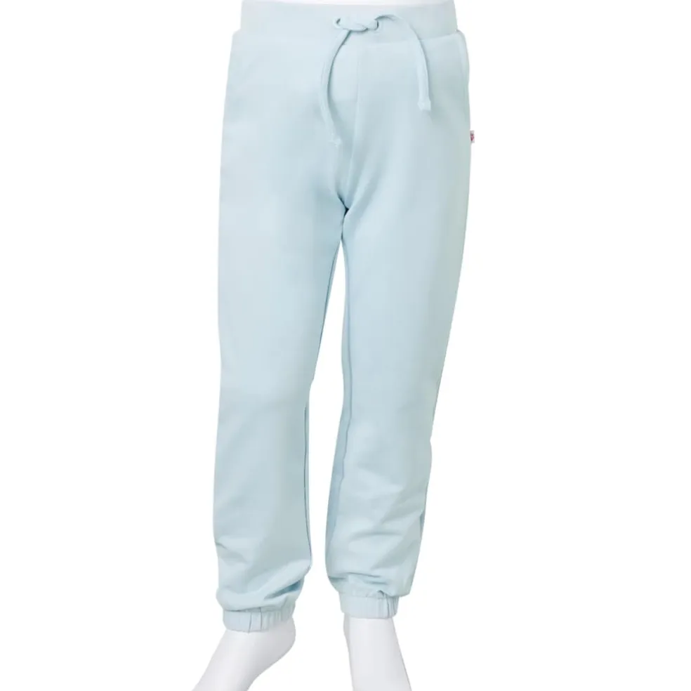 vidaXL Kinderjoggingbroek 104 lichtblauw