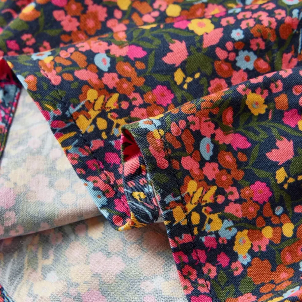 vidaXL Kinderjurk met lange mouwen 104 meerkleurig