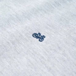 vidaXL Kinderpoloshirt 92 gemêleerd grijs