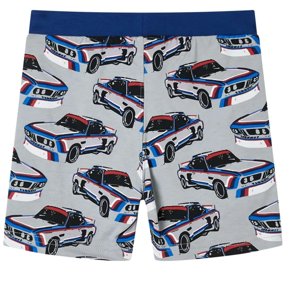 vidaXL Kinderpyjama met korte mouwen 104 grijs