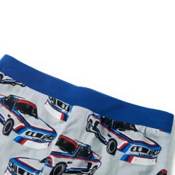 vidaXL Kinderpyjama met korte mouwen 104 grijs