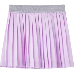 vidaXL Kinderrokje geplooid 104 lila