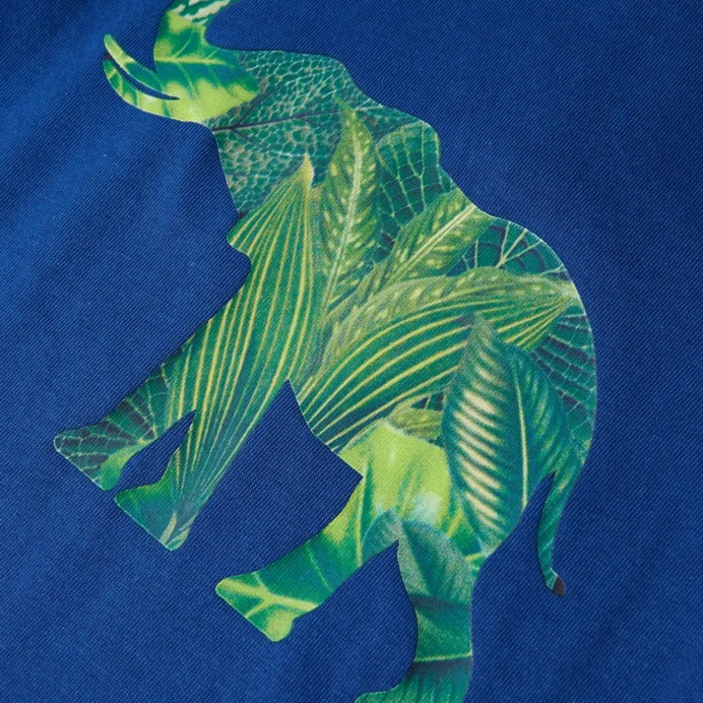 vidaXL Kindershirt 104 donkerblauw