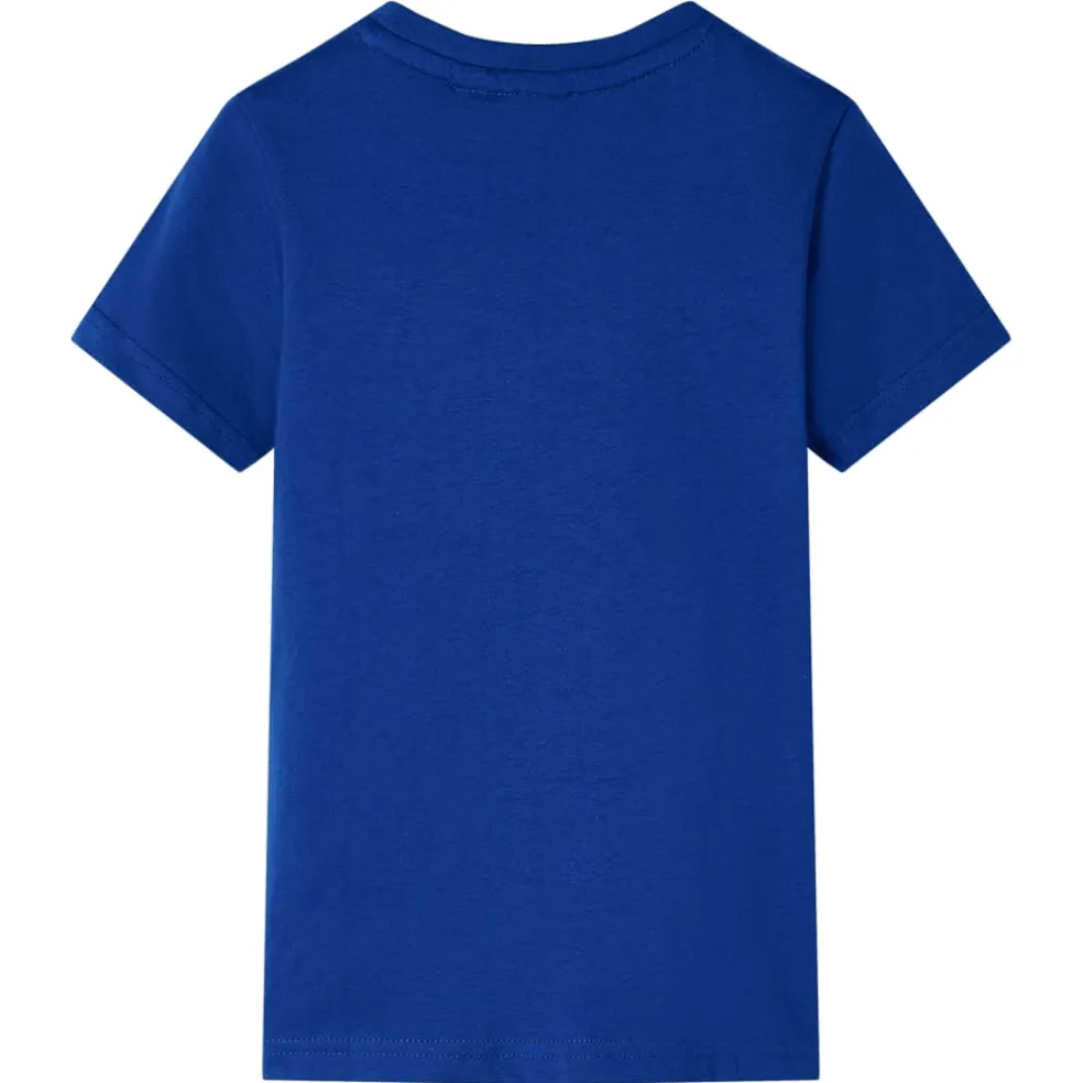 vidaXL Kindershirt 104 donkerblauw