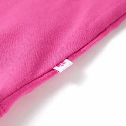 vidaXL Kindershirt 104 donkerroze
