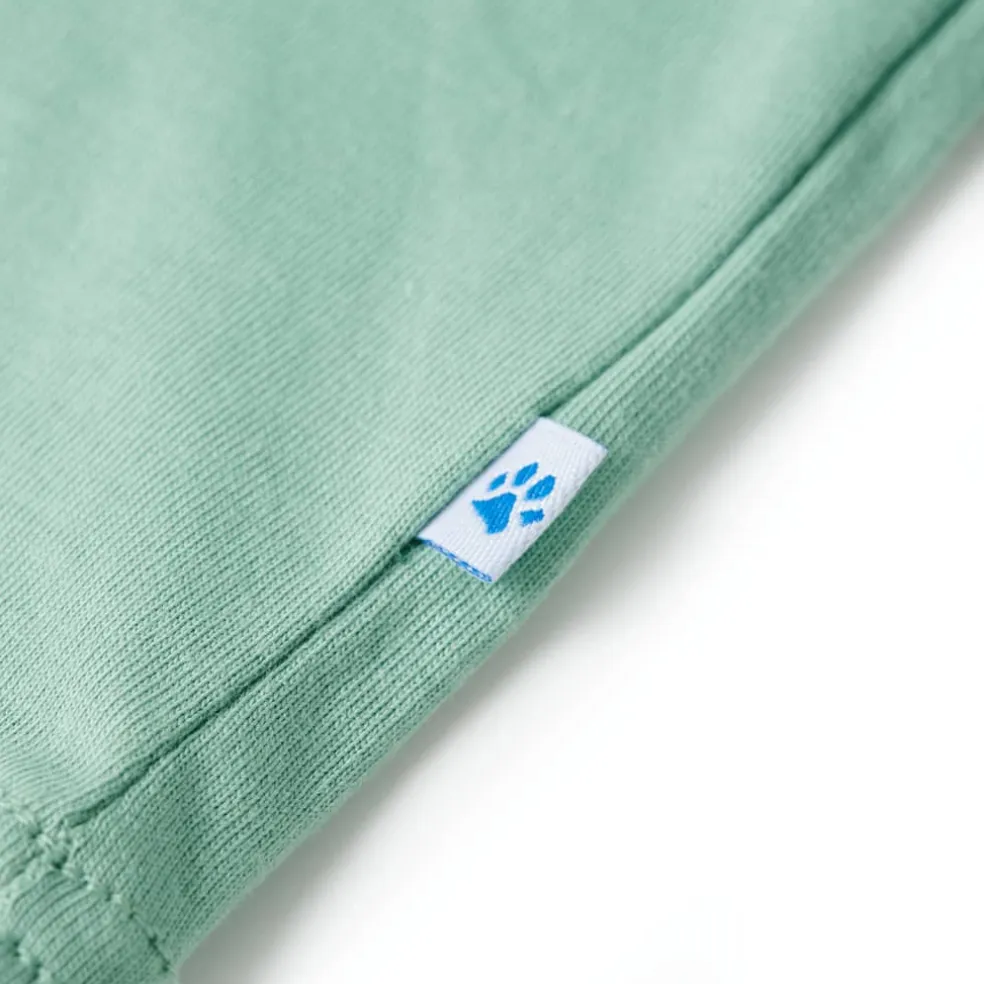 vidaXL Kindershirt 92 groen