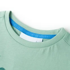 vidaXL Kindershirt 92 groen