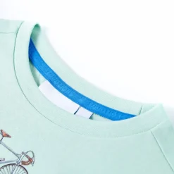 vidaXL Kindershirt 104 lichtmintkleurig