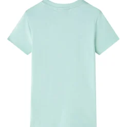vidaXL Kindershirt 104 lichtmintkleurig