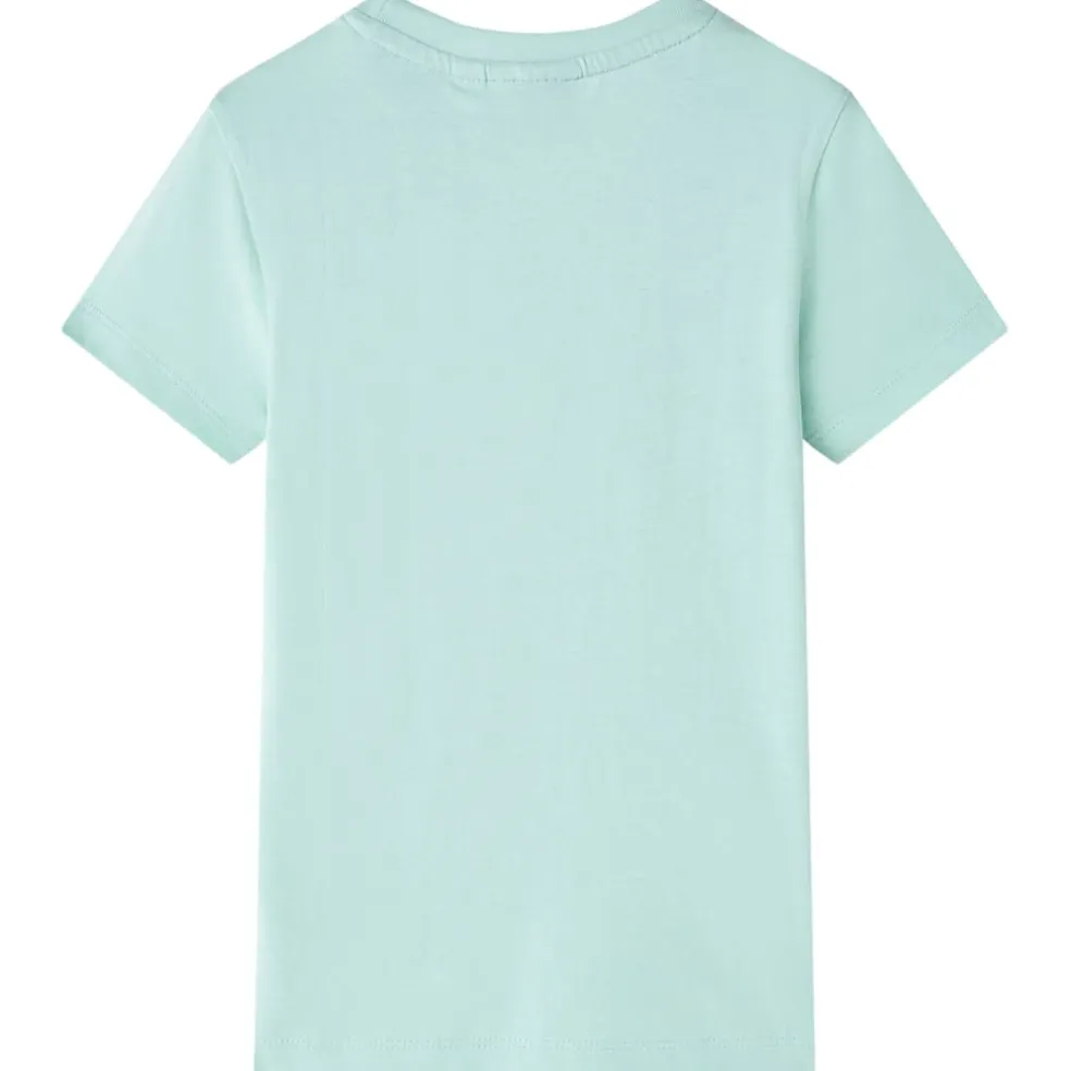 vidaXL Kindershirt 104 lichtmintkleurig
