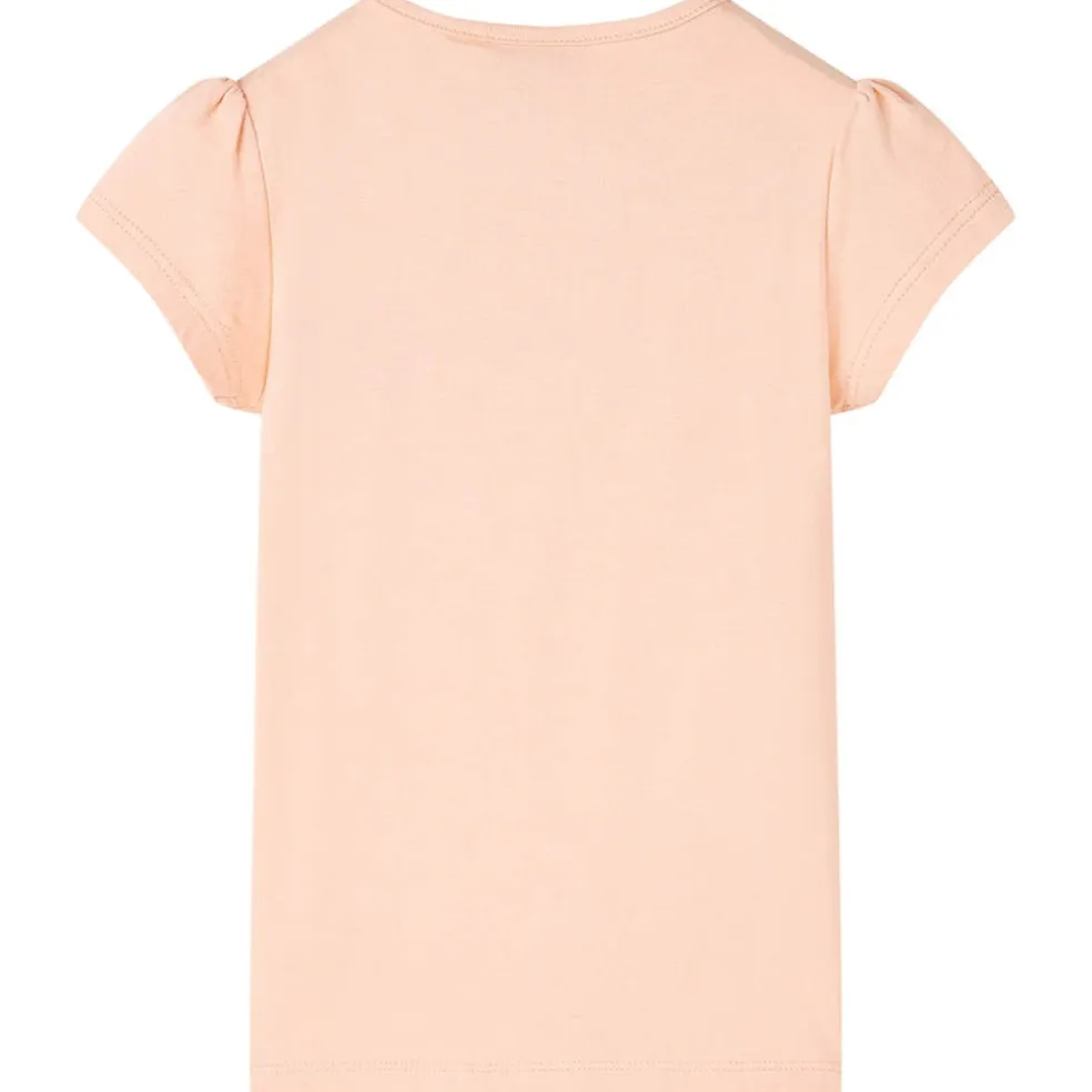 vidaXL Kindershirt 104 lichtoranje