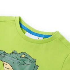vidaXL Kindershirt 116 limoengroen