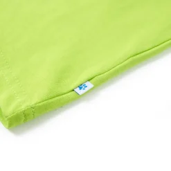 vidaXL Kindershirt 116 limoengroen