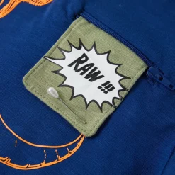 vidaXL Kindershirt met korte mouwen 104 donkerblauw