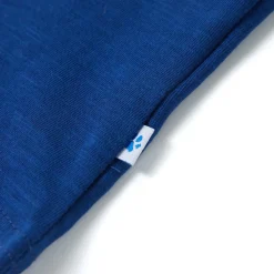vidaXL Kindershirt met korte mouwen 104 donkerblauw