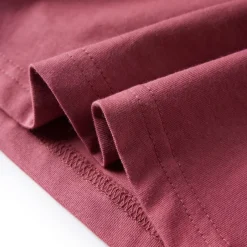 vidaXL Kindershirt met lange mouwen 104 donkerrood