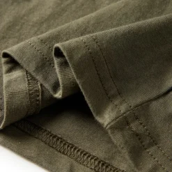 vidaXL Kindershirt met lange mouwen 92 kakikleurig