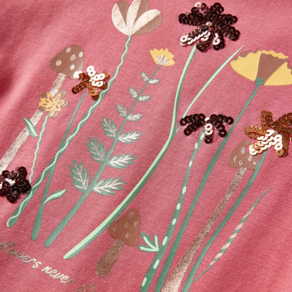 vidaXL Kindershirt met lange mouwen 92 oudroze