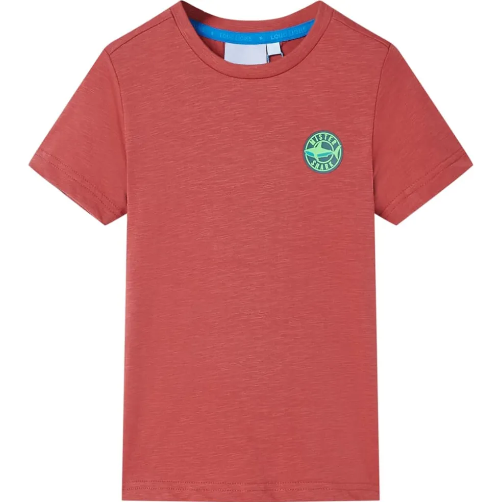 vidaXL Kindershirt 104 paprikakleurig