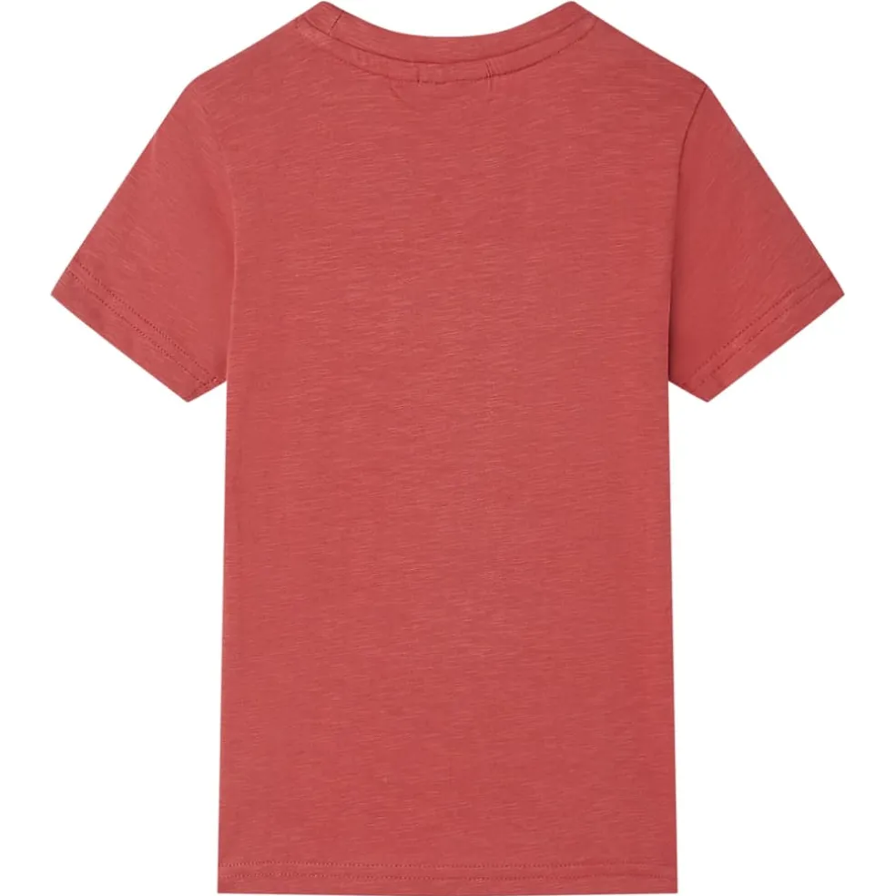 vidaXL Kindershirt 104 paprikakleurig