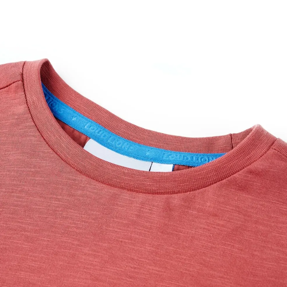 vidaXL Kindershirt 104 paprikakleurig