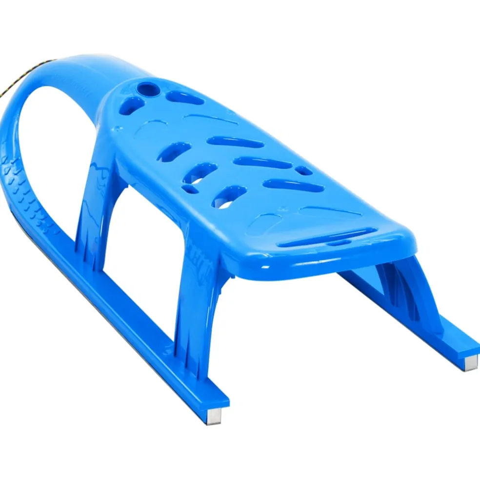 vidaXL Kinderslee 102,5x40x23 cm polypropeen blauw