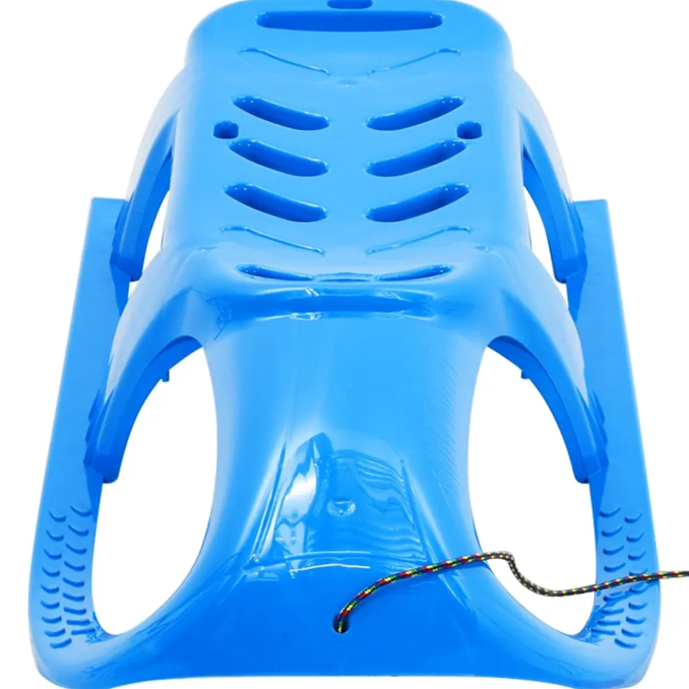 vidaXL Kinderslee 102,5x40x23 cm polypropeen blauw